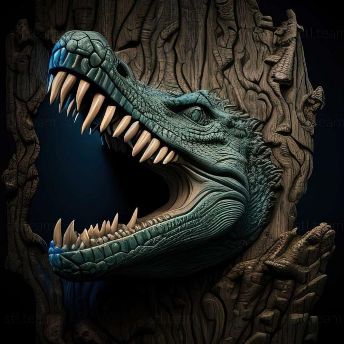 3D model Shamosuchus (STL)
